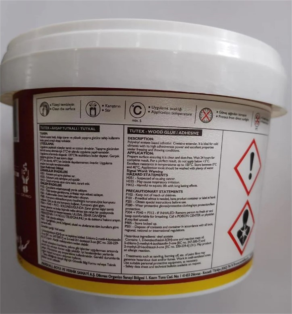 Cuprinol Tutex Ahşap Tutkalı Su Bazlı 0,5 Kg