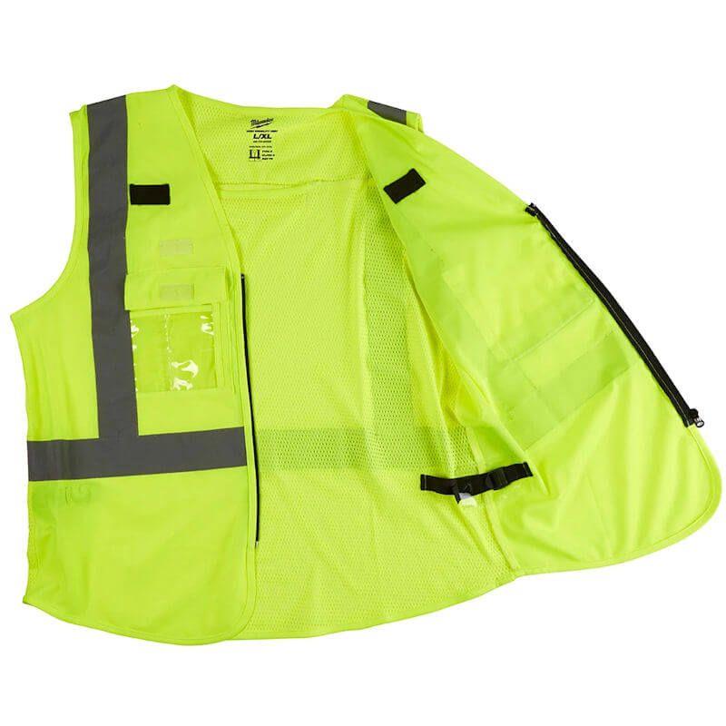 Milwaukee Yüksek Görünürlüklü Yelek Sarı L/XL 4932471890