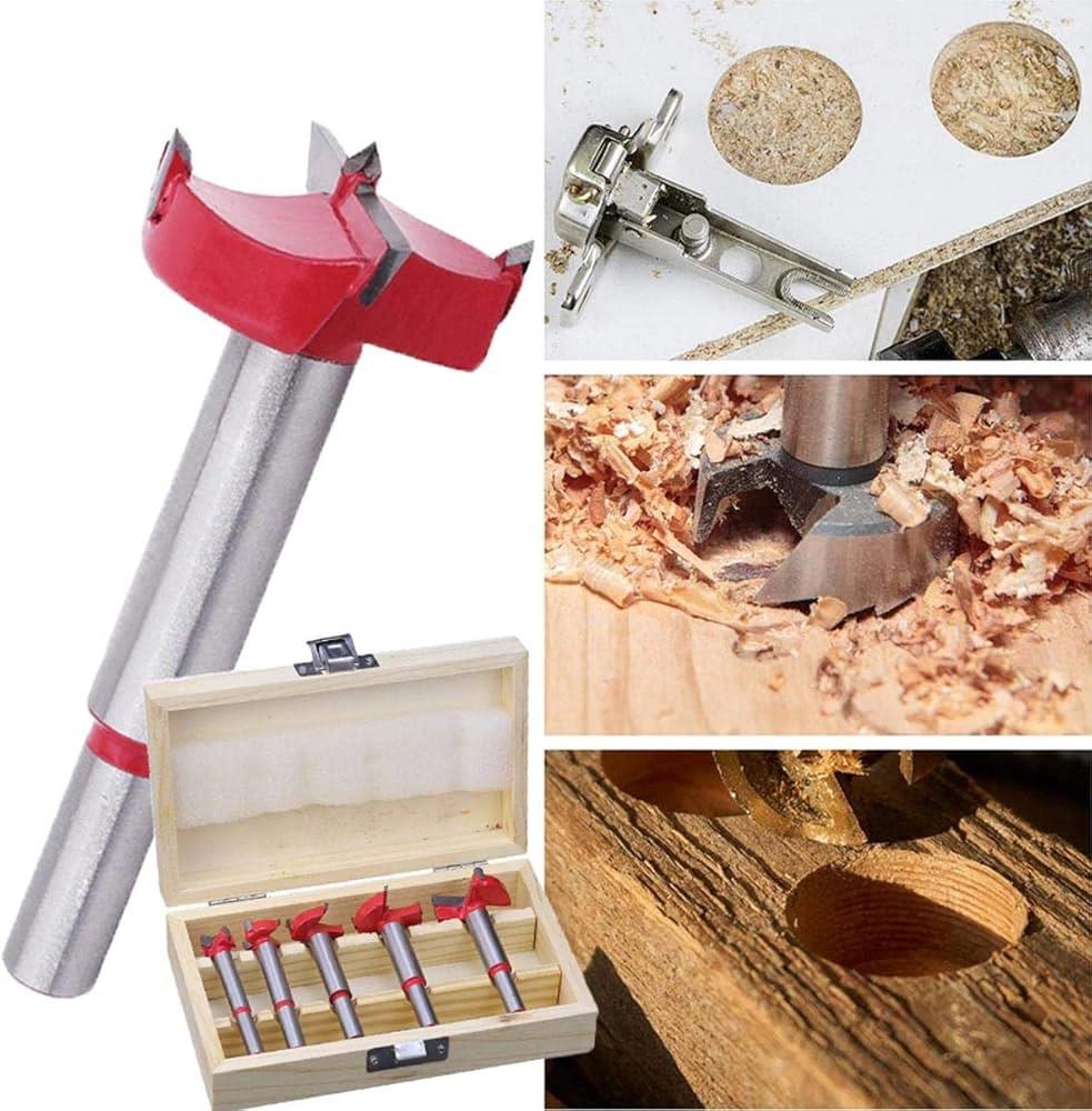 Topshop TH03037 Tas Menteşe Freze Bıçağı Uç Seti 5li