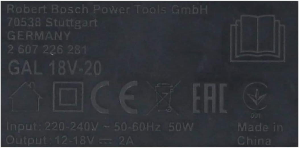 Bosch GAL 18V-20  Profesyonel Akü Şarj Cihazı 2607226281