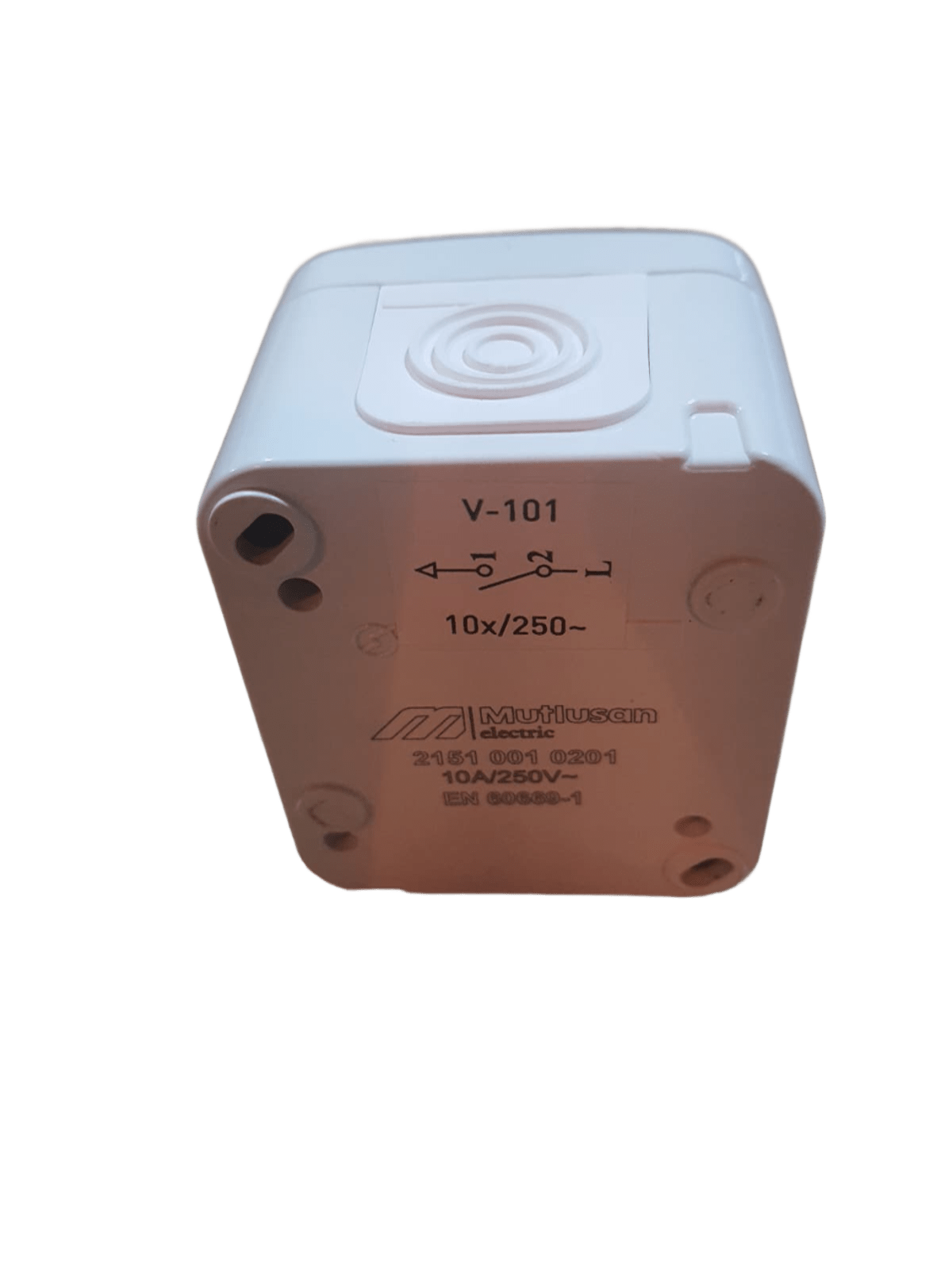 Mutlusan Bella Anahtar Beyaz 21510010201