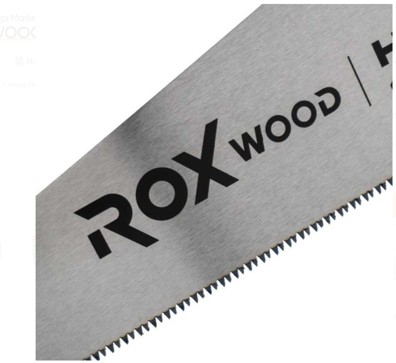 Rox Wood Ryoba Çift Taraflı Ahşap Testere 160 mm 153ROX0332