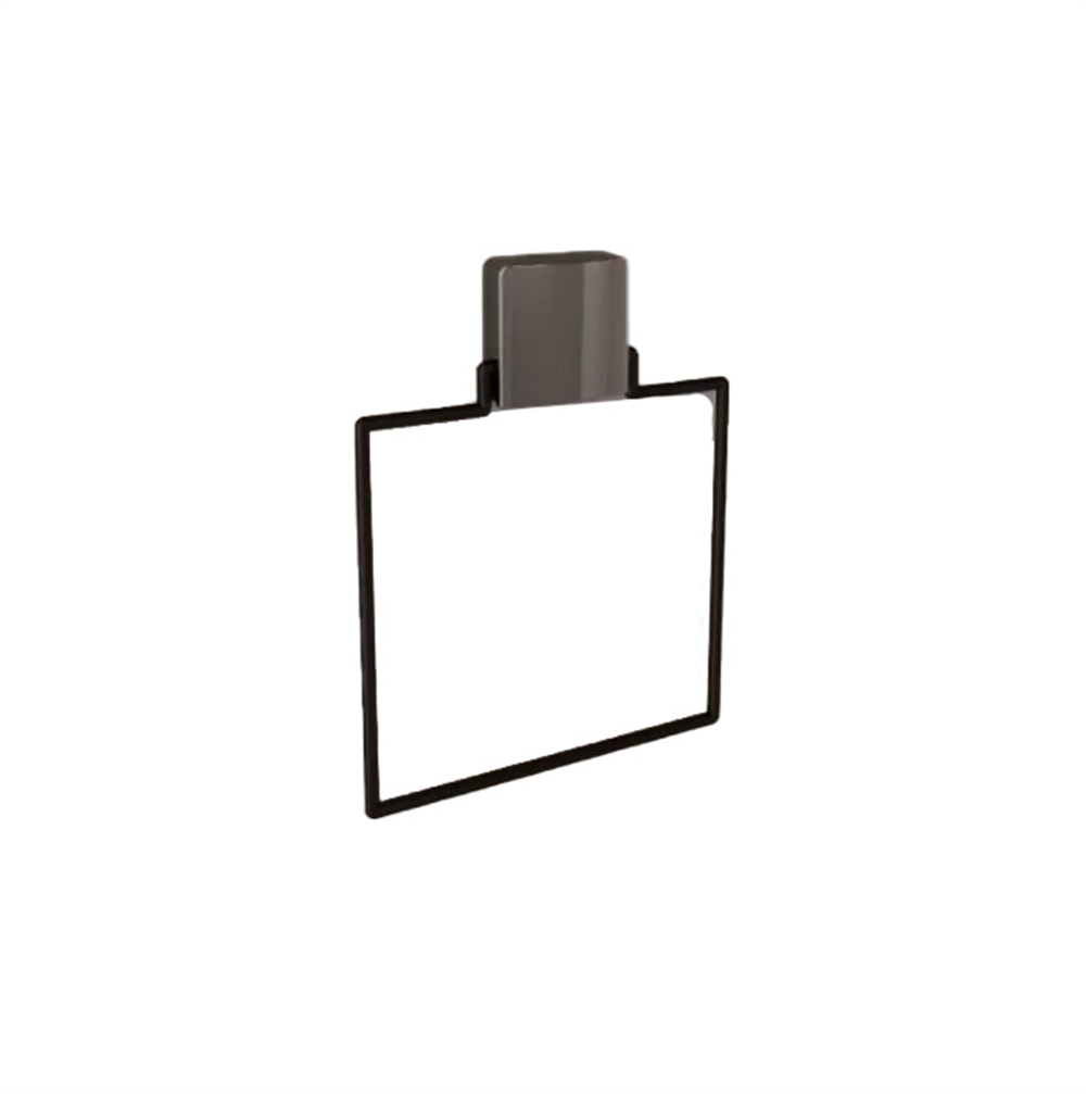 Decorev Kare Havluluk Siyah DC-5060
