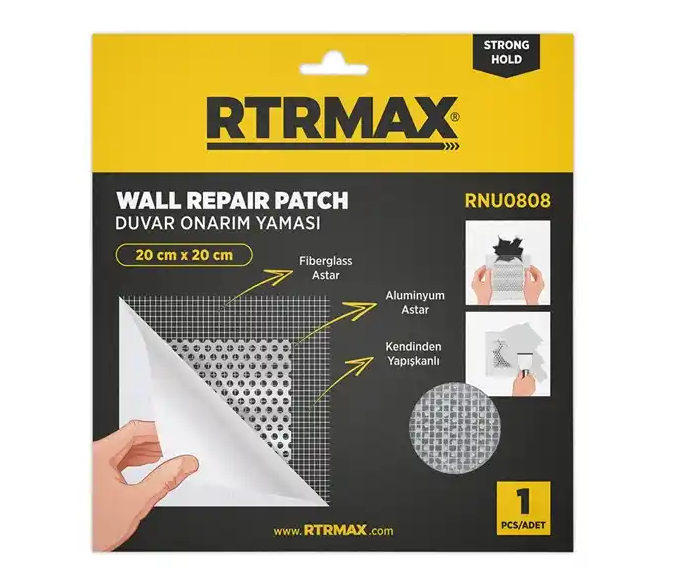 Rtrmax Duvar Onarım Yaması 20CM*20CM RNU0808