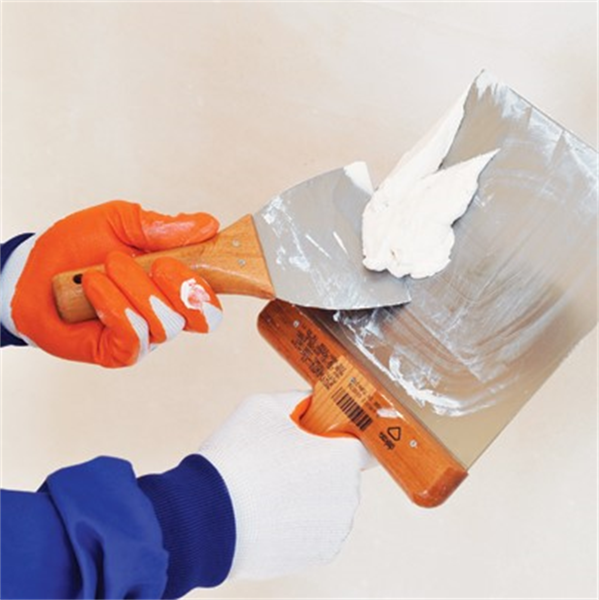 Dekor 007 Macun Ispatulası 12 cm Ahşap Saplı