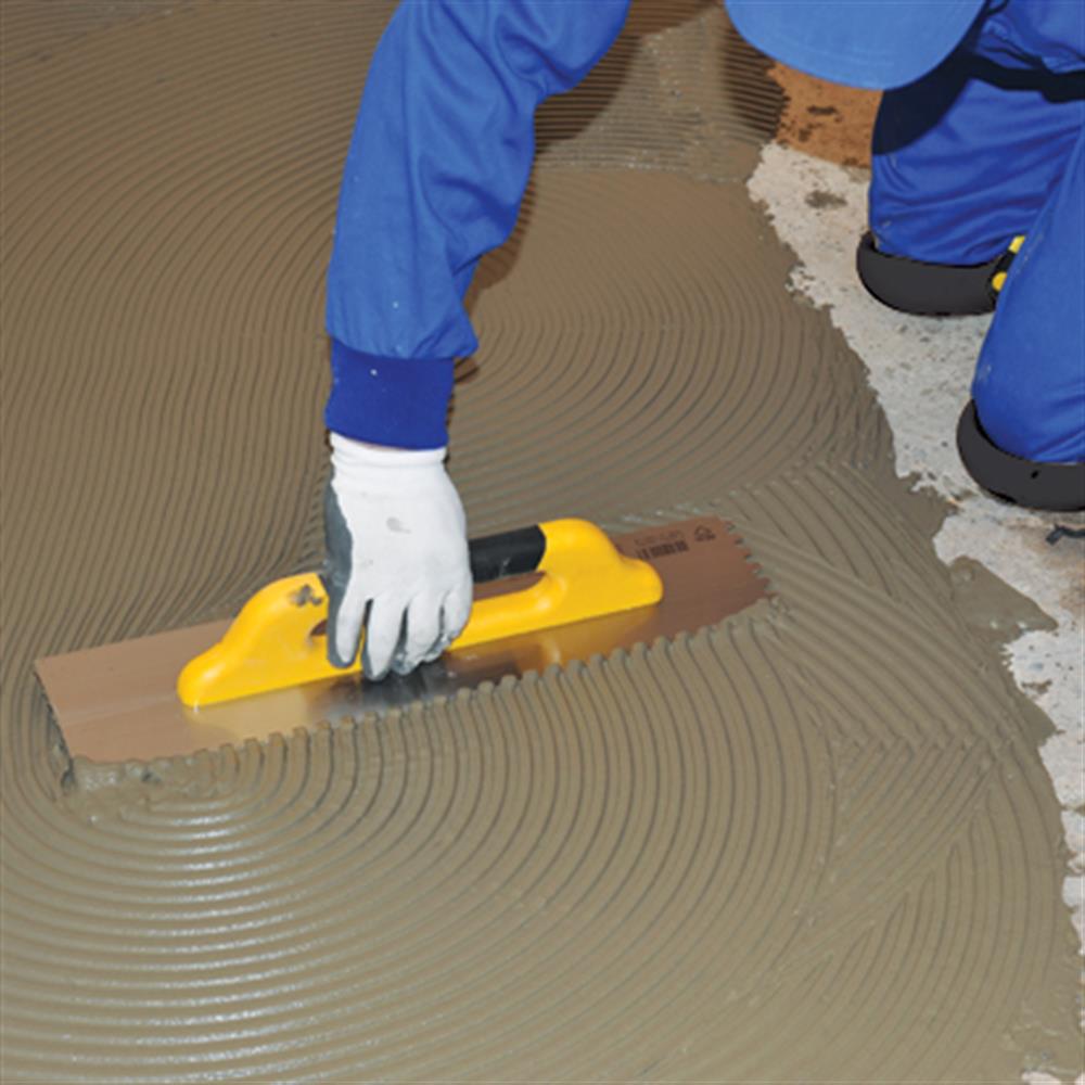 Dekor Seramik Malası Kare Dişli Kapalı Plastik Saplı 40 Cm 232