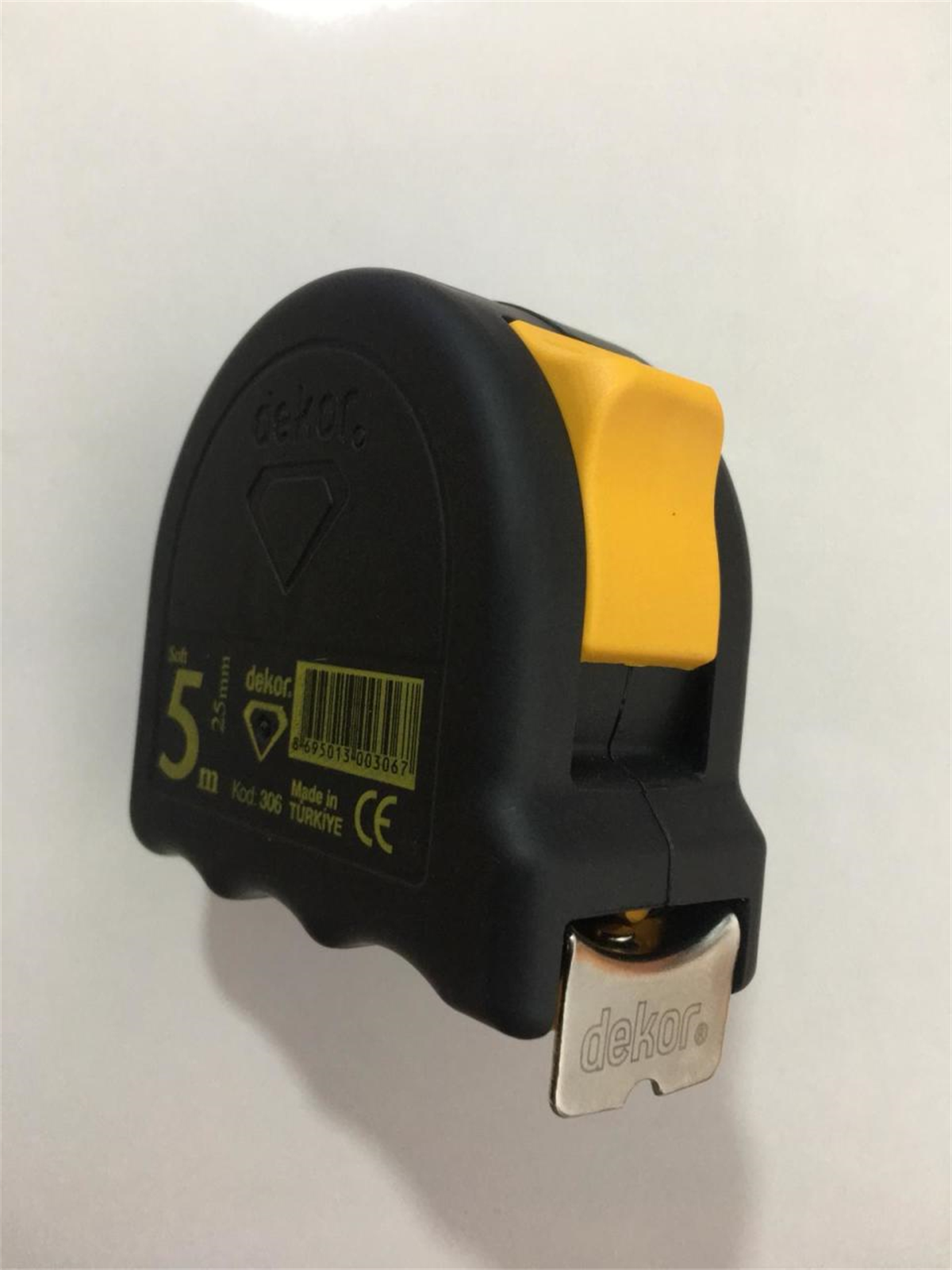 Dekor Şerit Metre Siyah 5M*25mm (306)