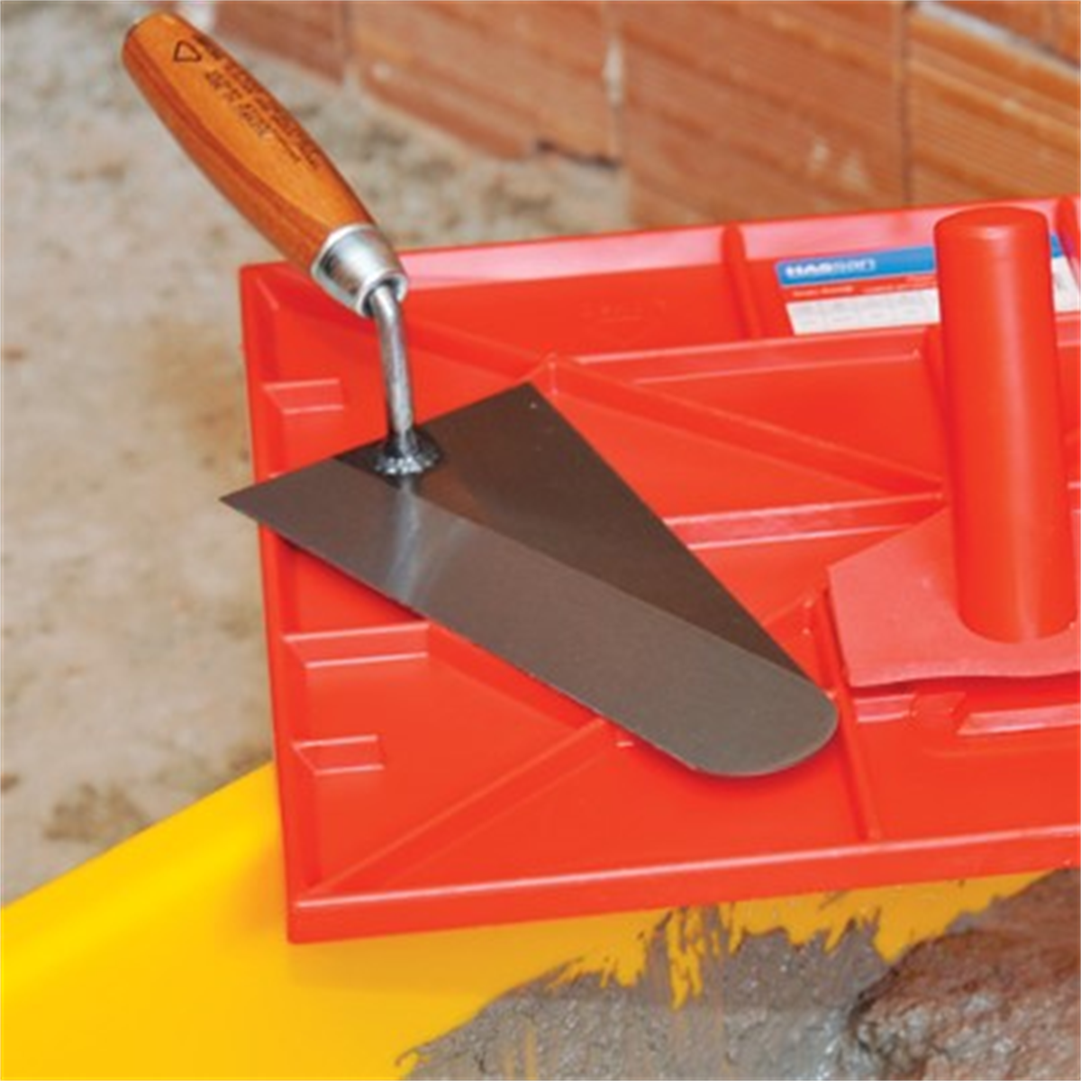 Dekor Sıva Malası Ahşap Saplı 20 Cm 061