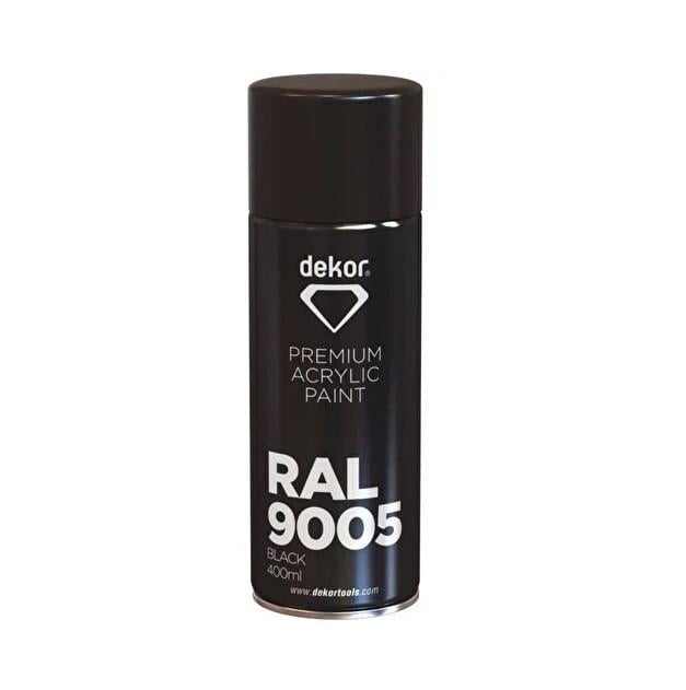 Dekor Sprey Boya Mat Siyah 400ml -652Sprey Boyalar