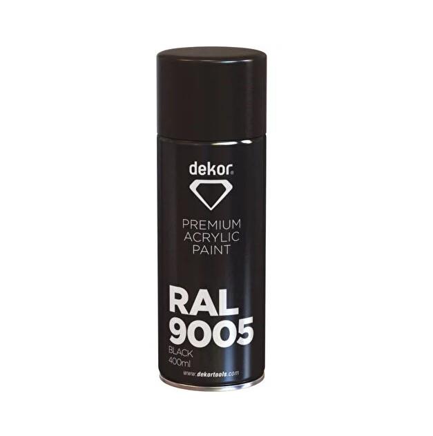 Dekor Sprey Boya Parlak Siyah 400ml -653Sprey Boyalar