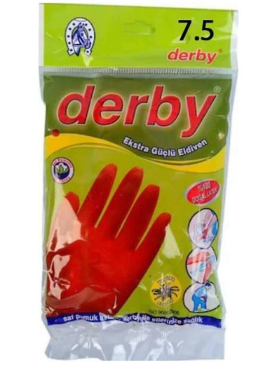 Derby D-100 Lateks Çok Amaçlı Eldiven 7 Numara