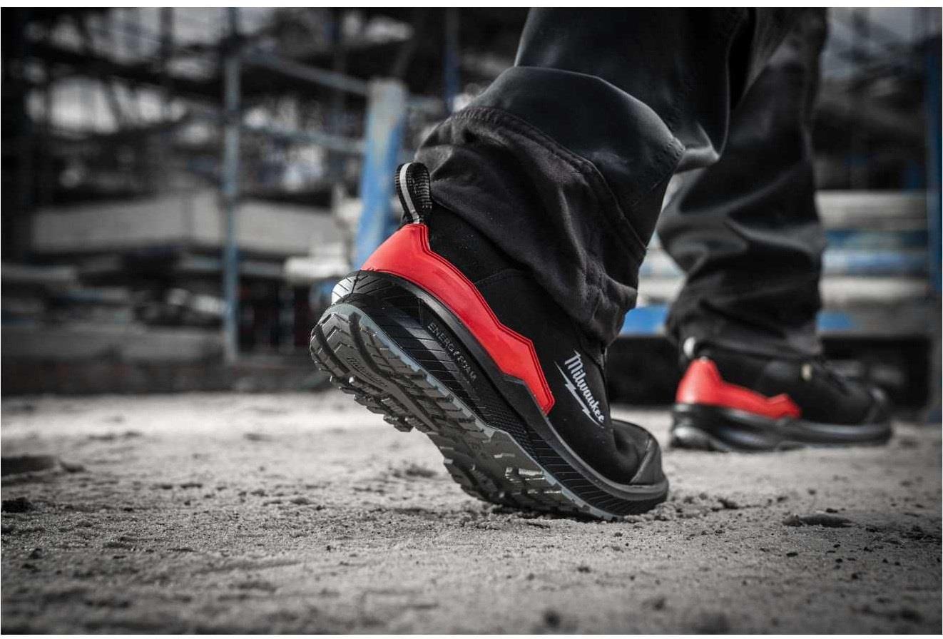 Milwaukee Flextred Yüksek Bilek İş Ayakkabısı Nubuk Deri S3S NO:44 4932493735
