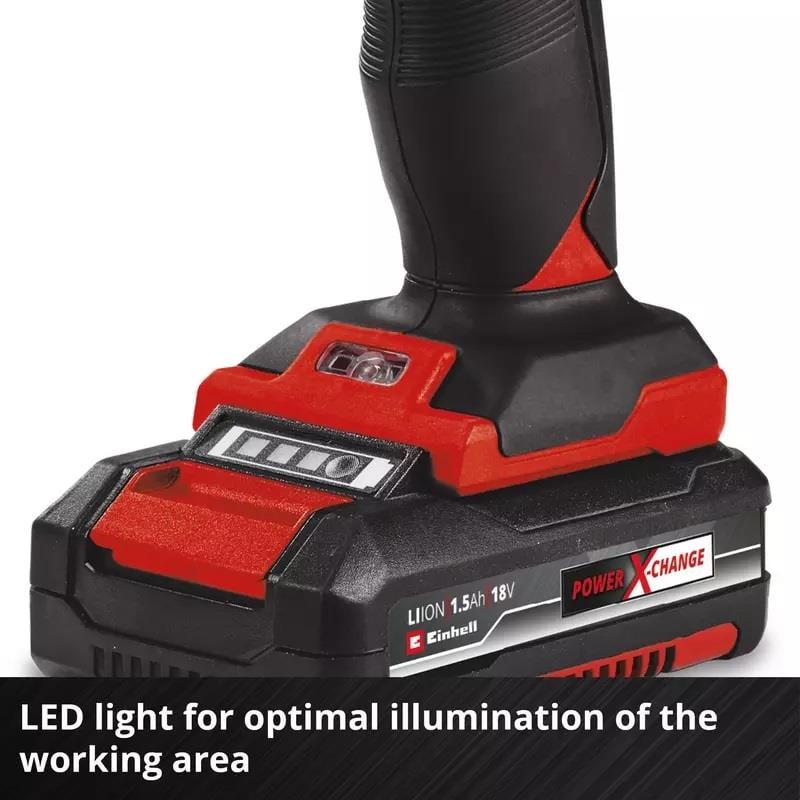 Einhell TC-CD 18/35-2 Lİ 1 Adet 1.5AH Akülü Vidalama 4514255