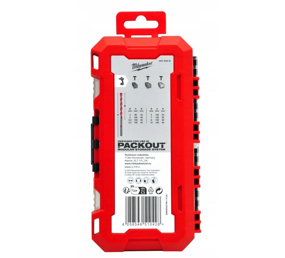 Milwaukee Beton Darbeli Matkap Ucu Seti 8 Parça 4932493882