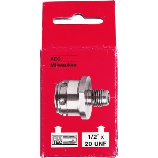 Milwaukee Mandren Adaptörü Fixtec 1/2 20 UNF Geçiş 4932371807