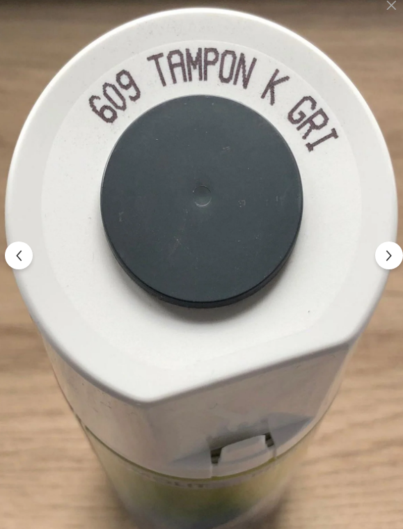 Akçalı Tampon Boyası 400 ML Koyu Gri