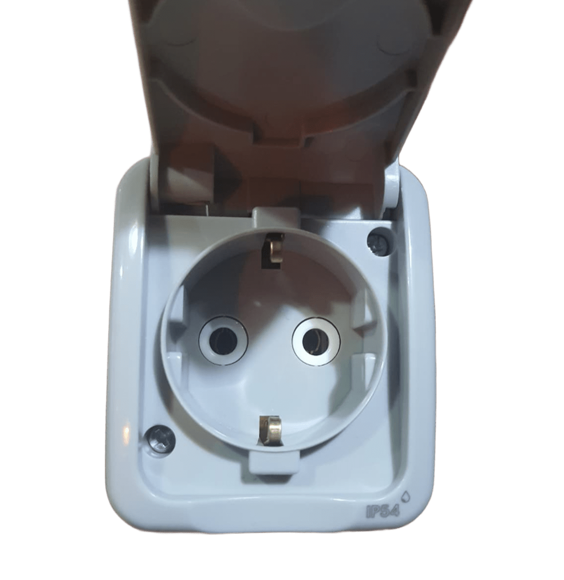 Mutlusan Bella Kapaklı Topraklı Priz Gri 21511800203