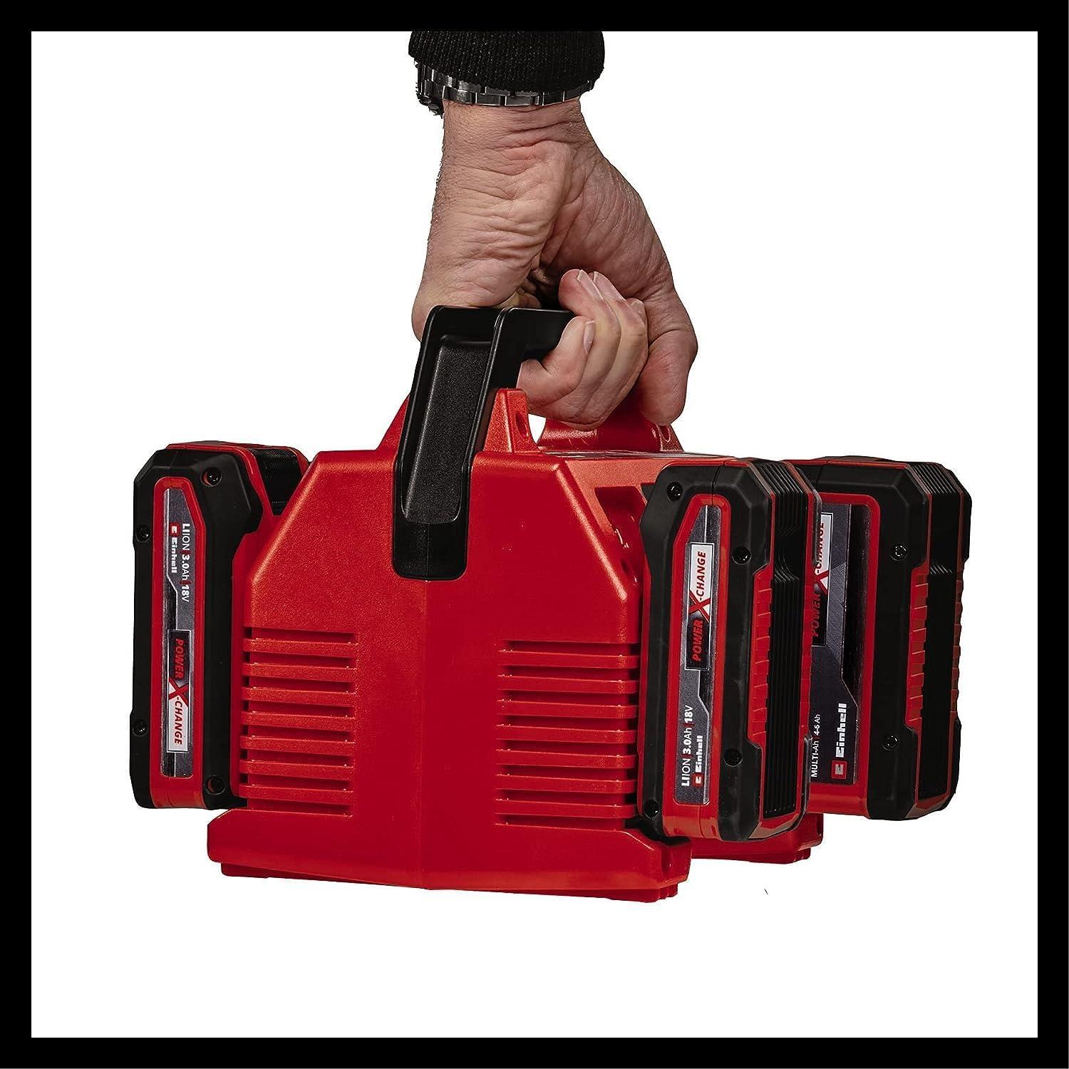 Einhell POWER X-QUATTROCHARGER 4A Şarj Cihazı Dörtlü Şarj İstasyonu 4512102