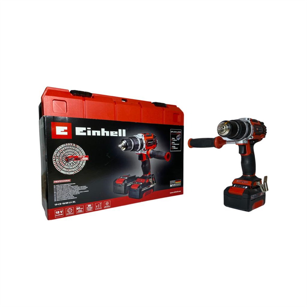 Einhell Tp-Cd 18/60 Li-İ Bl 2x4.0ah Akülü Darbeli Vidalama 4514208