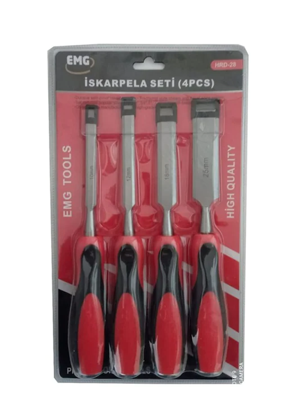 Emg 4 Parça Iskarpela Seti HRD-28Iskarpela Grubu