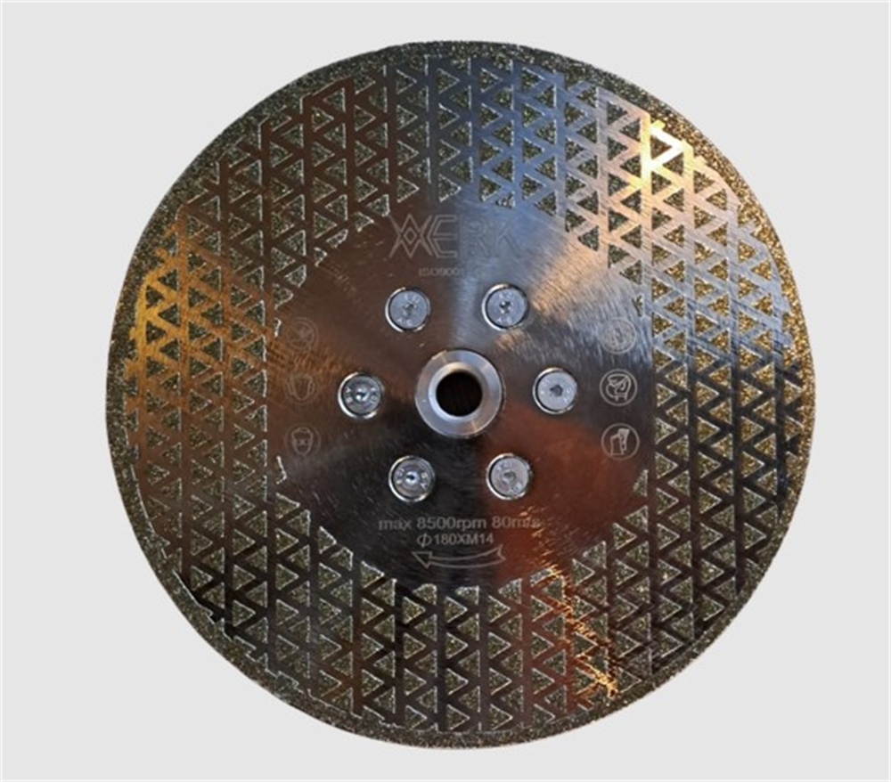 Eratool Elmas Testere Çift Yüzey Flanşlı M14 180 Mm