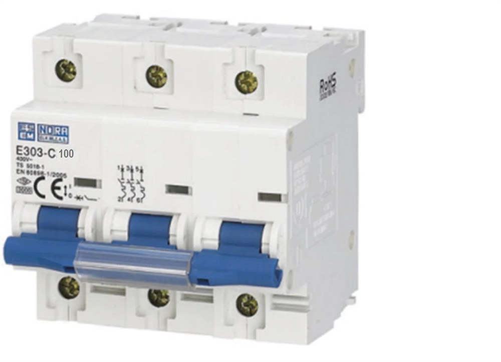 Esem E303 – C100 Tipi 3P 3 kA 100A Otomatik SigortaSigortalar