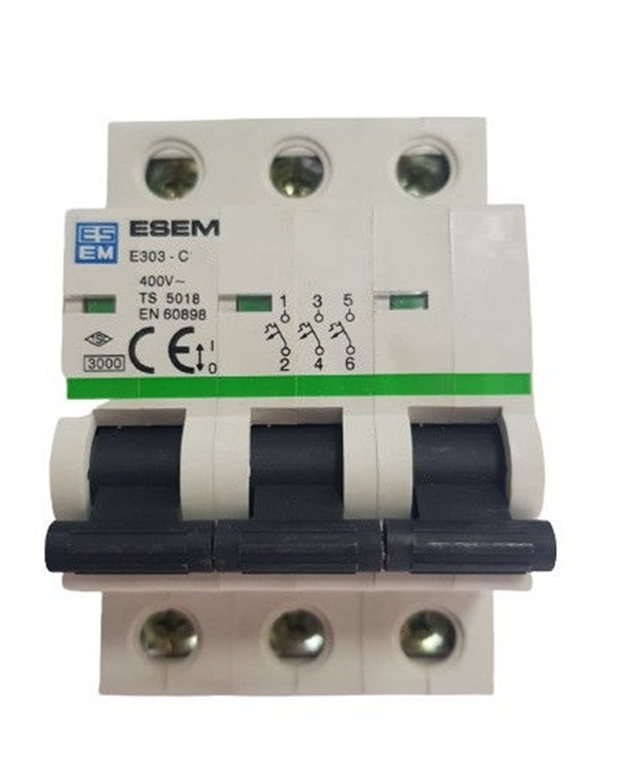 Esem E303- C32 Otomatik Sigorta 3P 32A Sigortalar