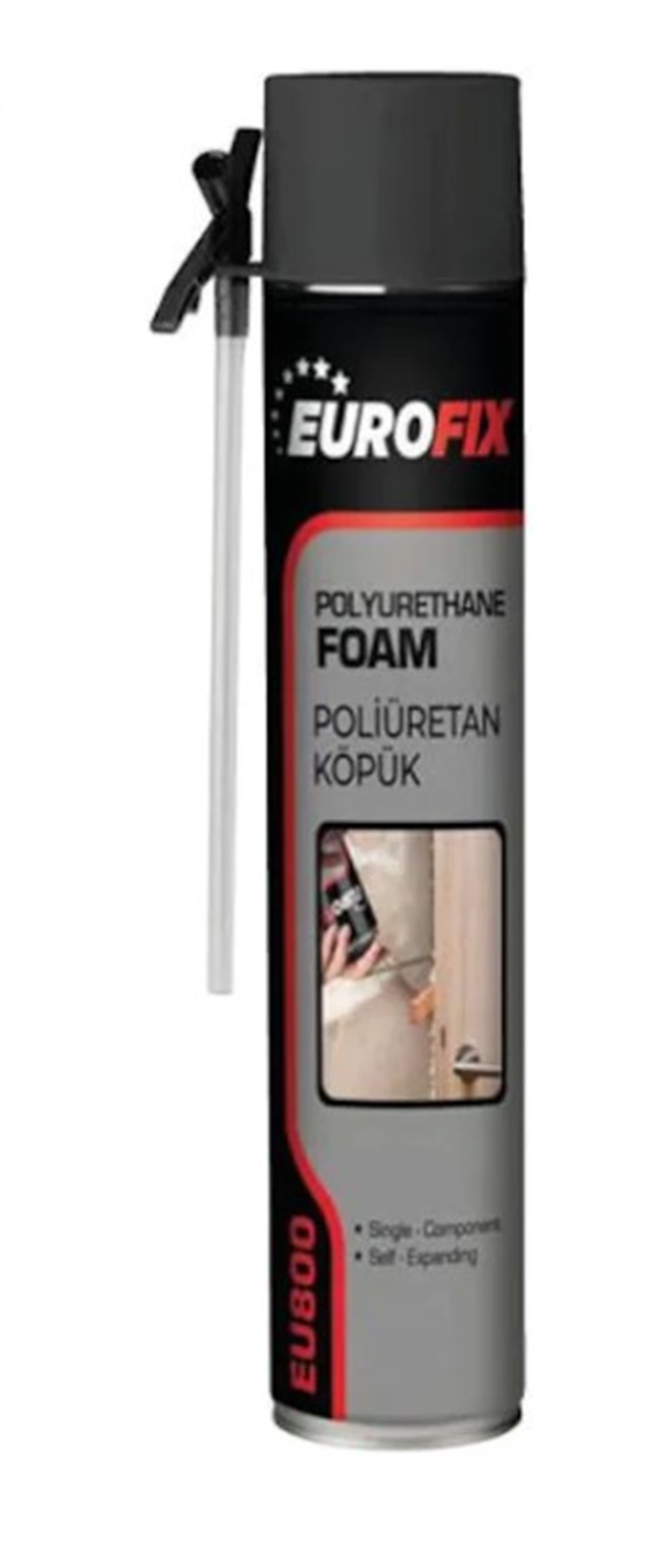 Eurofix Poliüretan Köpük Pipetli 650 ML