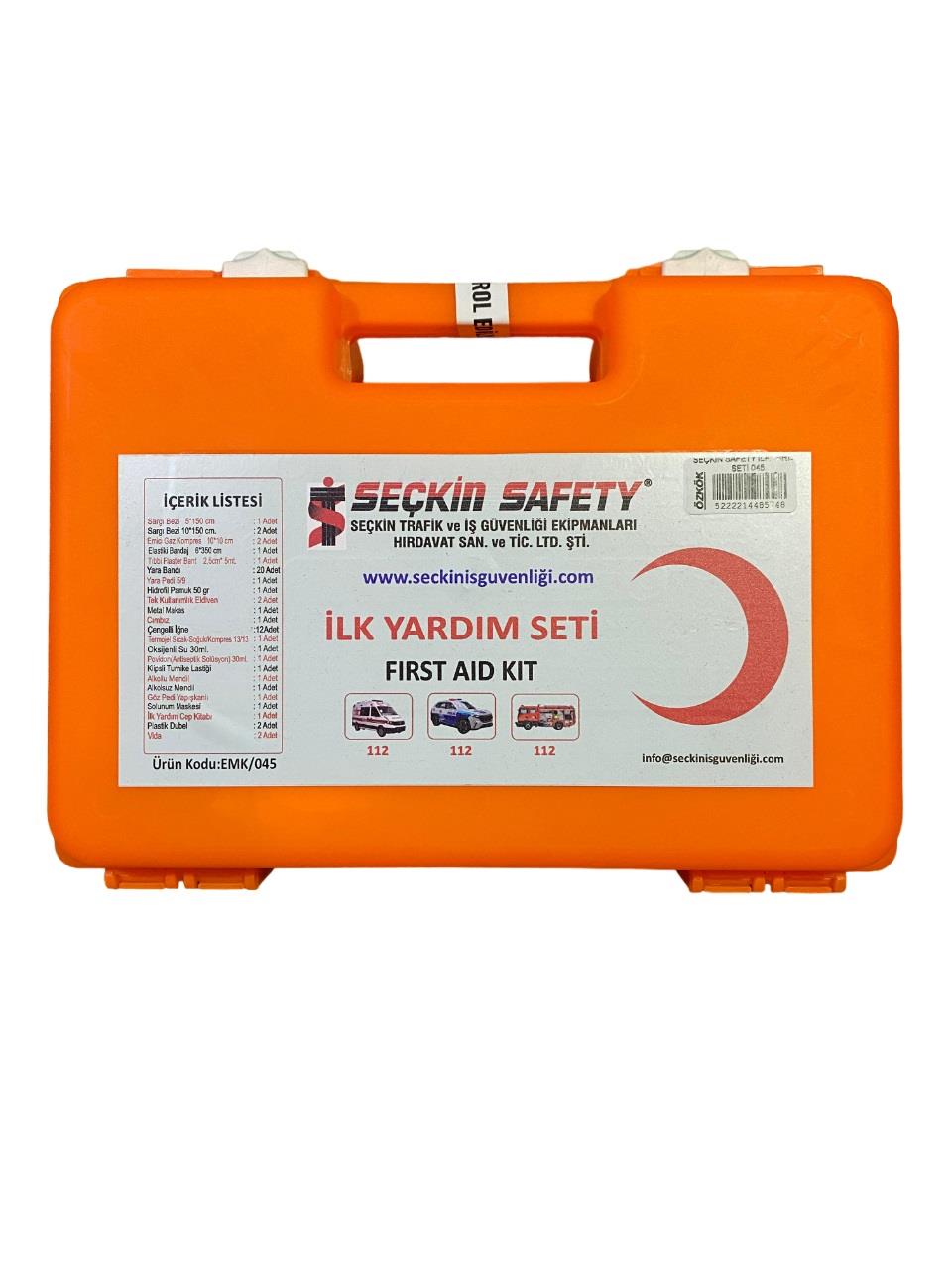 Seçkin Safety İlk Yardım Seti 045