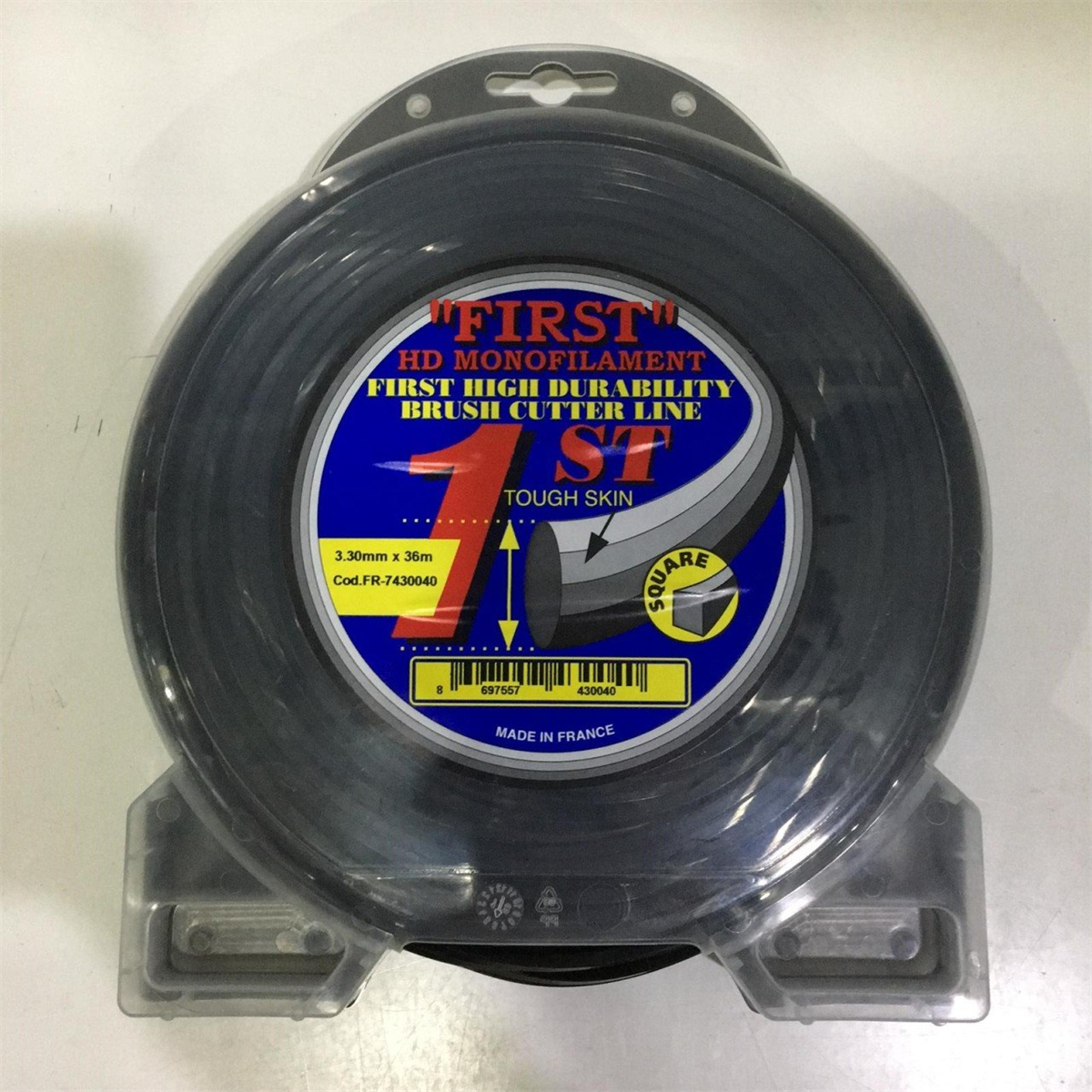 FIRST Çim Biçme Misina 4 Köşe 3.30 mm x 36 m
