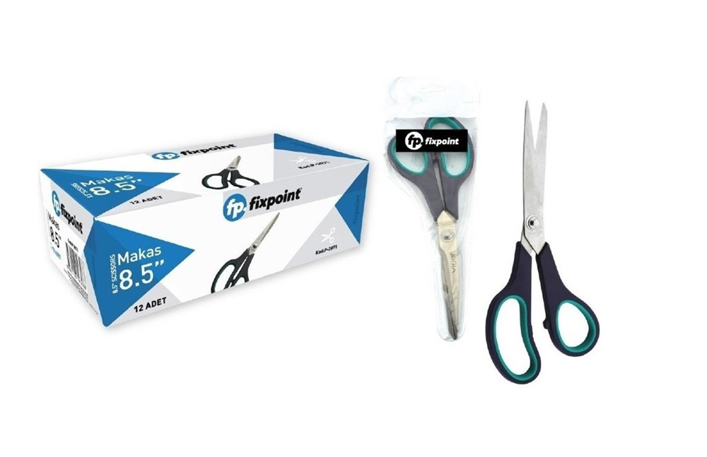 Fixpoint Plastik Saplı Makas 8.5 P-3071