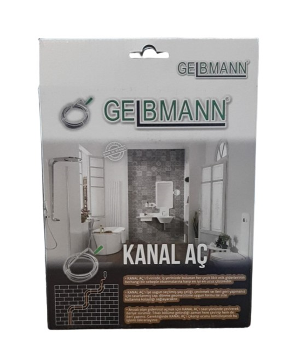 Gelbmann Lavabo Açma Teli 5 MtBanyo Gereçleri