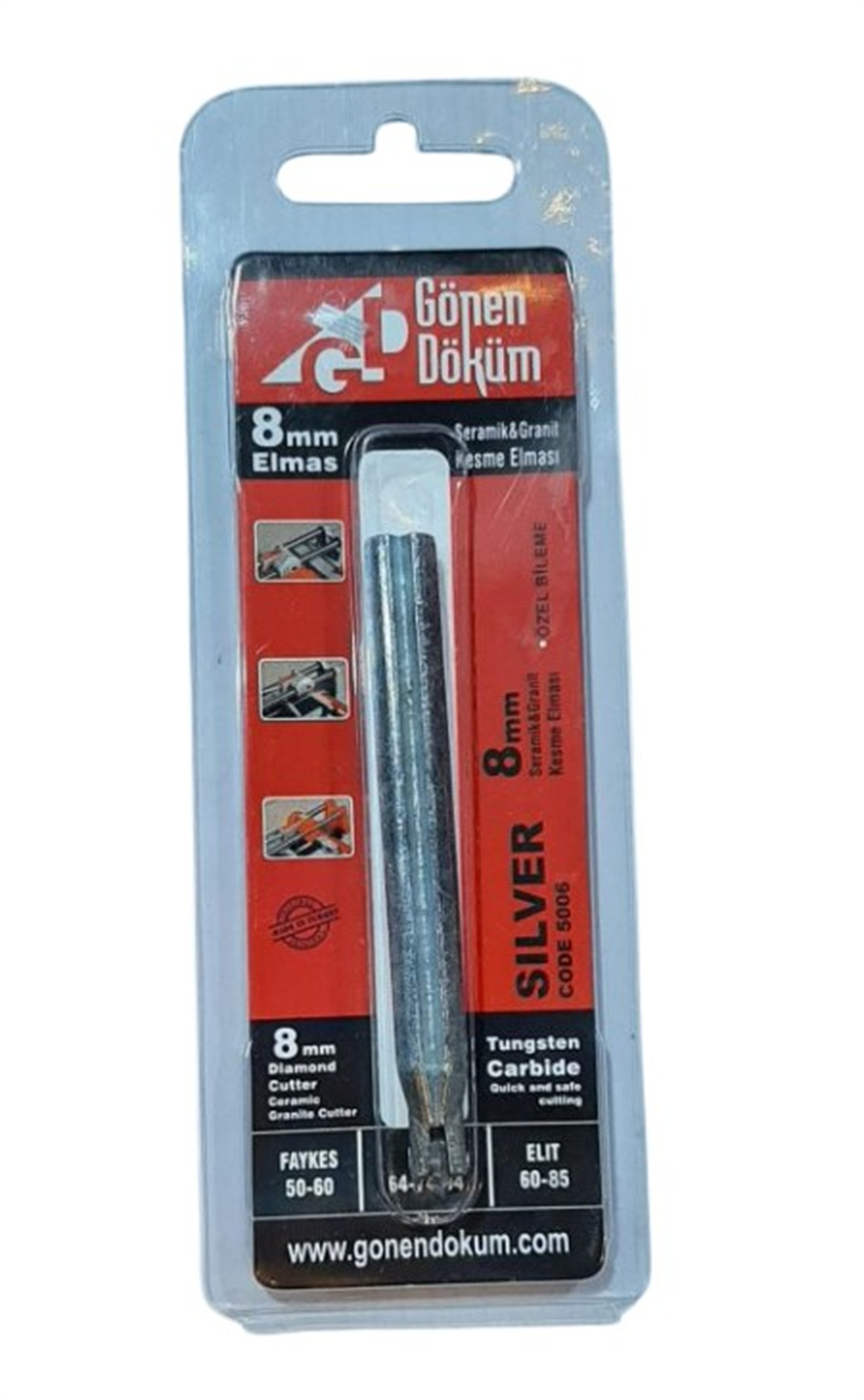 Gönen Döküm Seramik Kesme Elması 10 Mm