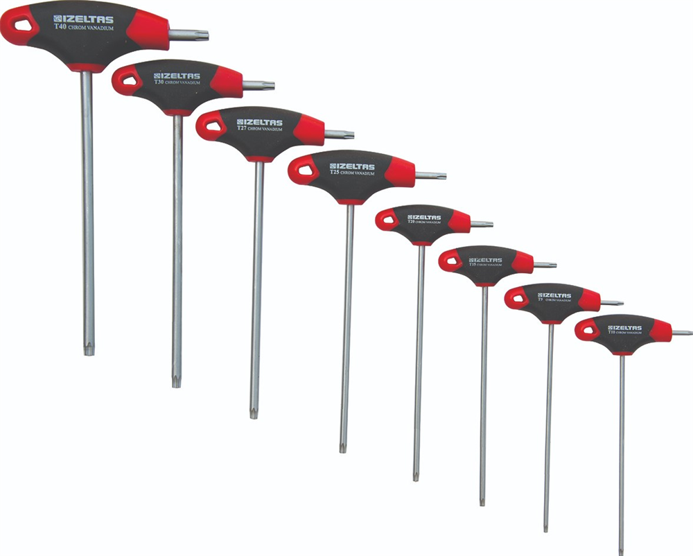 İzeltaş 8 Parça T Tipi Torx Allen Takımı 4909008108