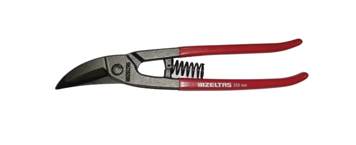 İzeltaş Kaportacı Makası Yaylı 250 Mm SağDemir Makasları