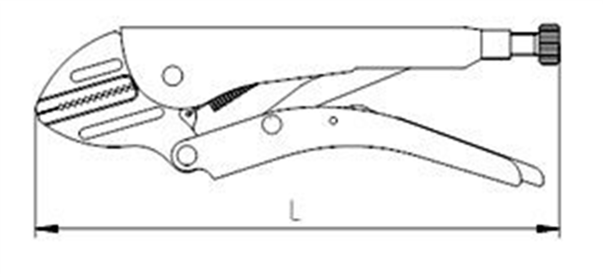 İZELTAŞ Standart Ayarlı Pense 250mm