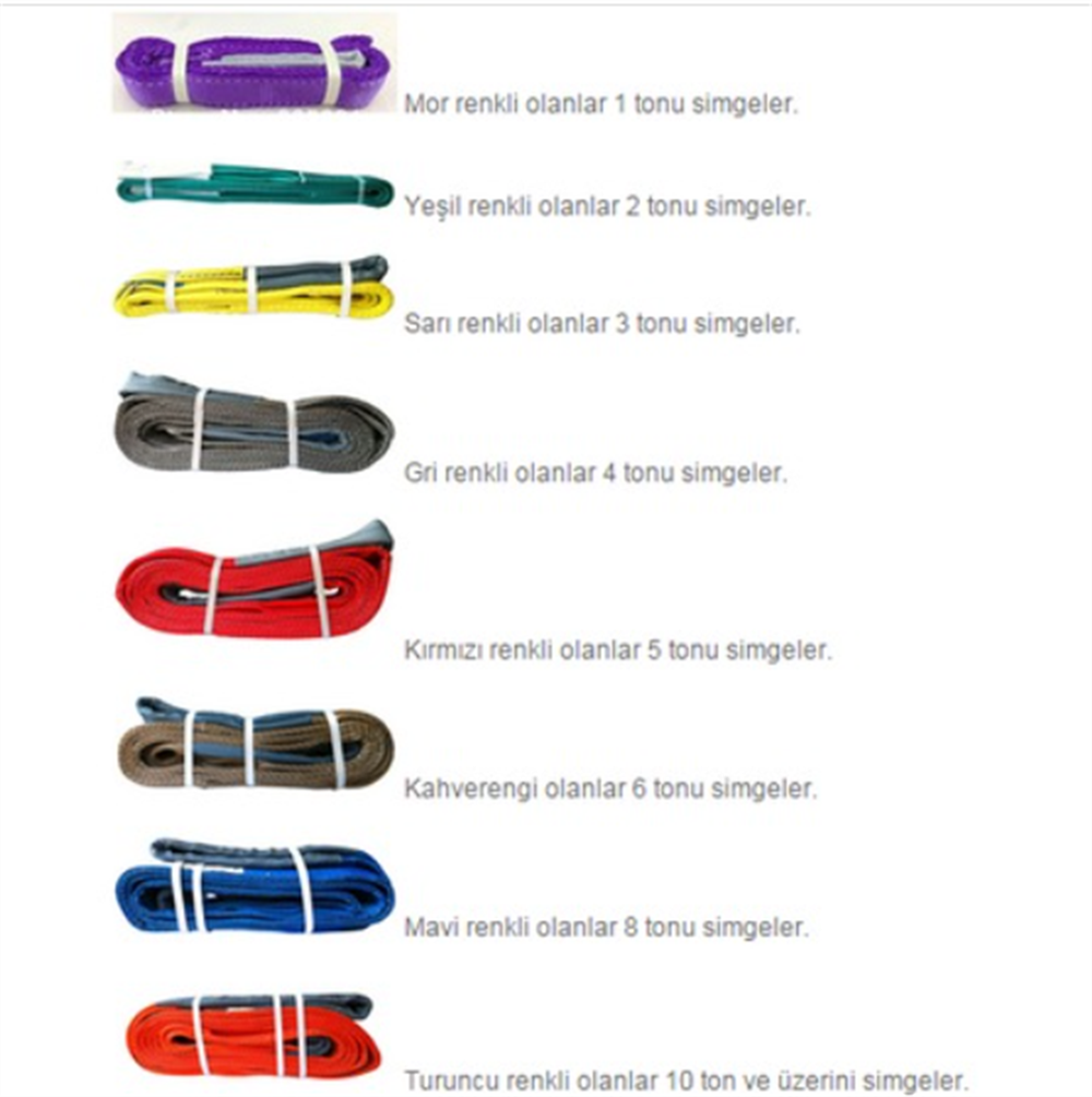 Junıor Polyester Sapan 4 Ton 5 Mt