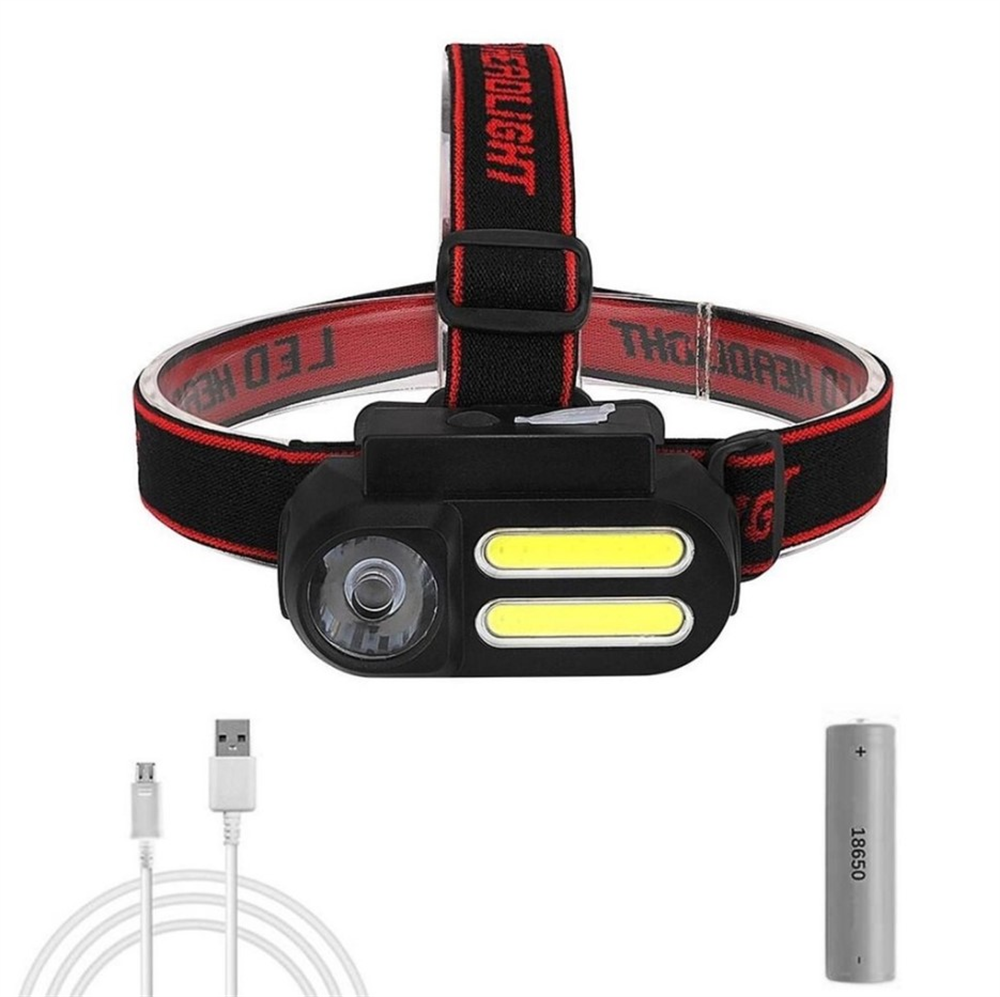 Kafa Feneri Cob Led Şarjlı Pilli Gold Orion Or-611Kafa Fenerleri