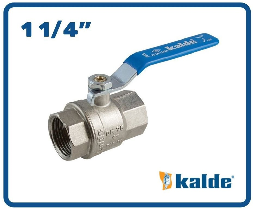 Kalde Küresel Vana 1 1/4'' Pn25Vanalar