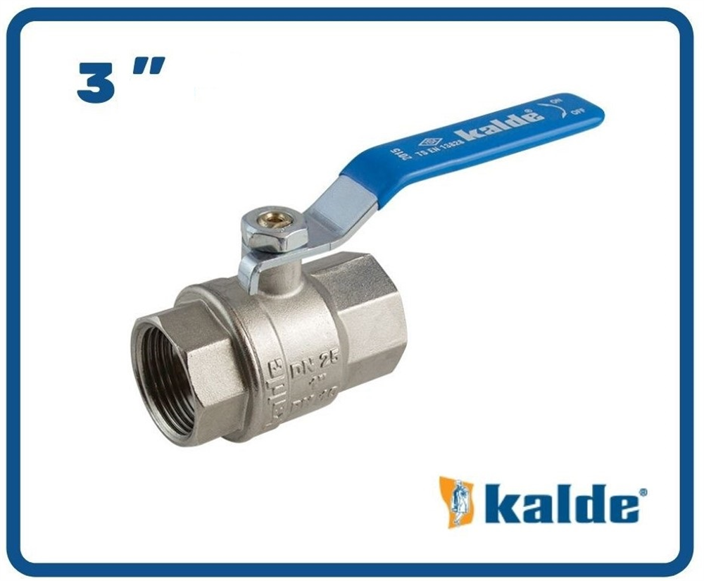 Kalde Küresel Vana 3'' Pn25Vanalar