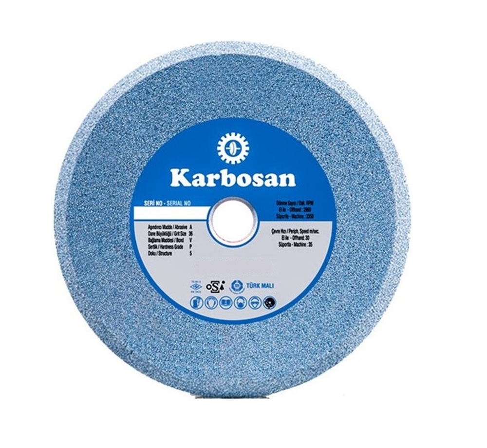 Karbosan Zımpara Taşı Nk 200x20x20 (A36 P5 V)Bileme Taşları