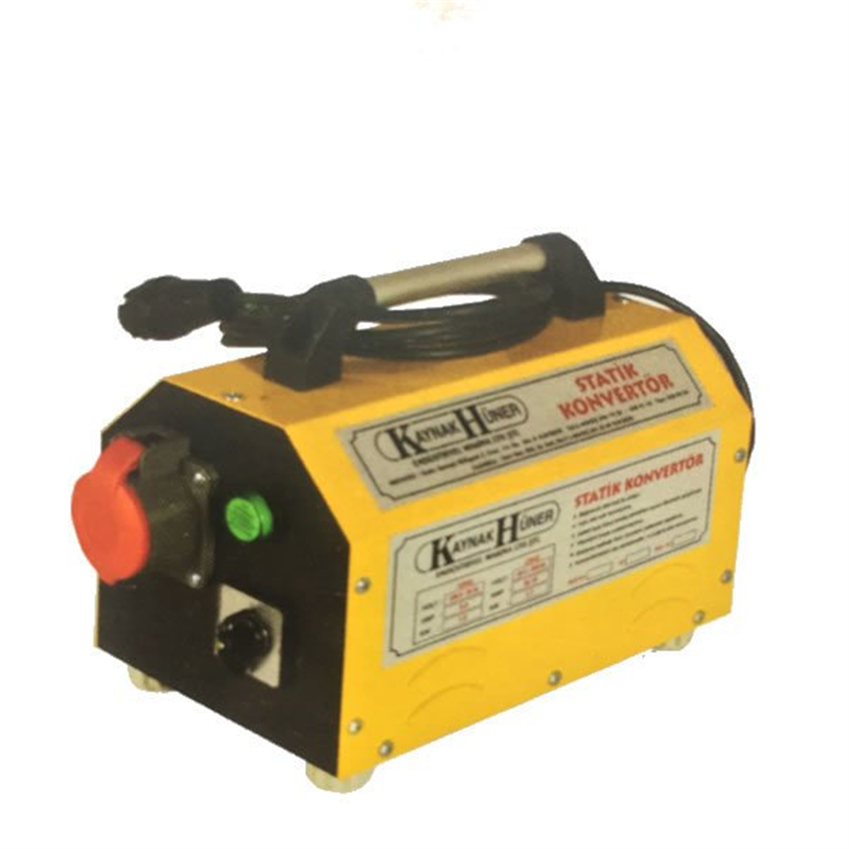 KAYNAK HÜNER Vibratör Konvertör Tek Çıkışlı 380V 2.2 KW