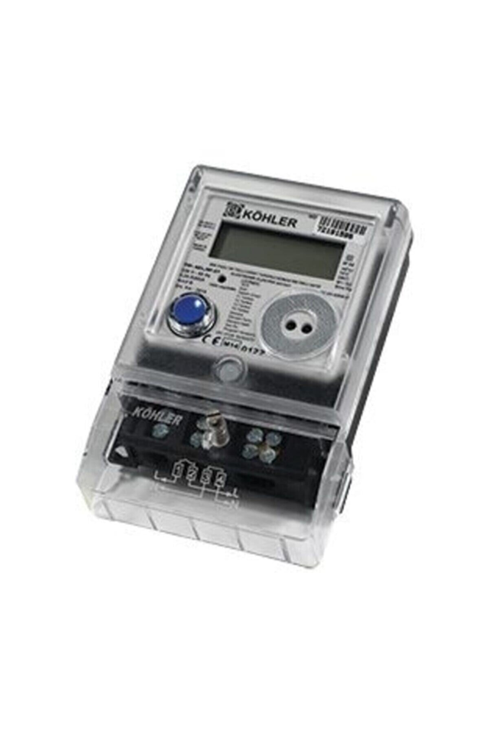 Köhler Monofaze Elektrik Sayacı 0,25-5(90)AElektrik Sayaçları