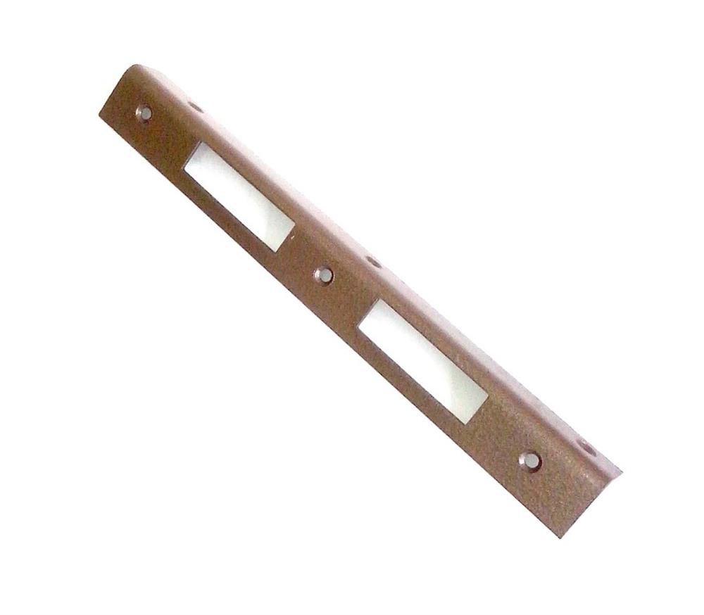 Köşeli Sarı Boyalı Kapı Kilit Karşılığı 25 Cm