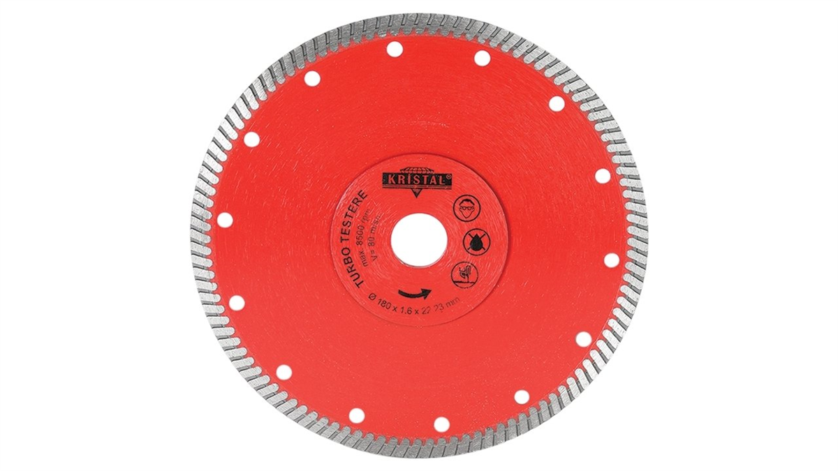 Kristal Turbo Testere 180 mm 33451