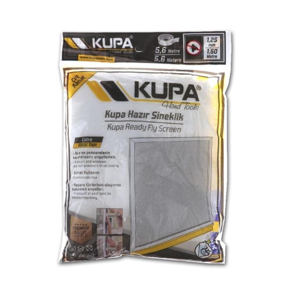 Kupa Hazır Sineklik Çift Kanat 125x150 Kup8251