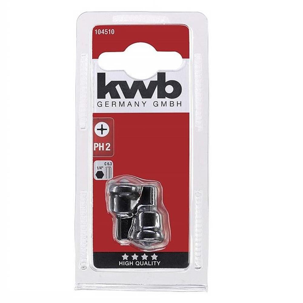 Kwb 104510 Stoplamalı Bits Ucu Set Ph2 2li 
