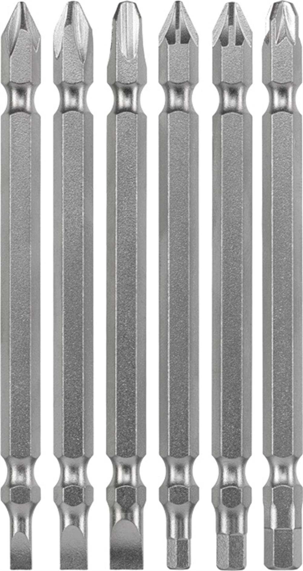 Kwb 120910 Çift Taraflı Bits Uç Set 6 Parça 100 Mm 