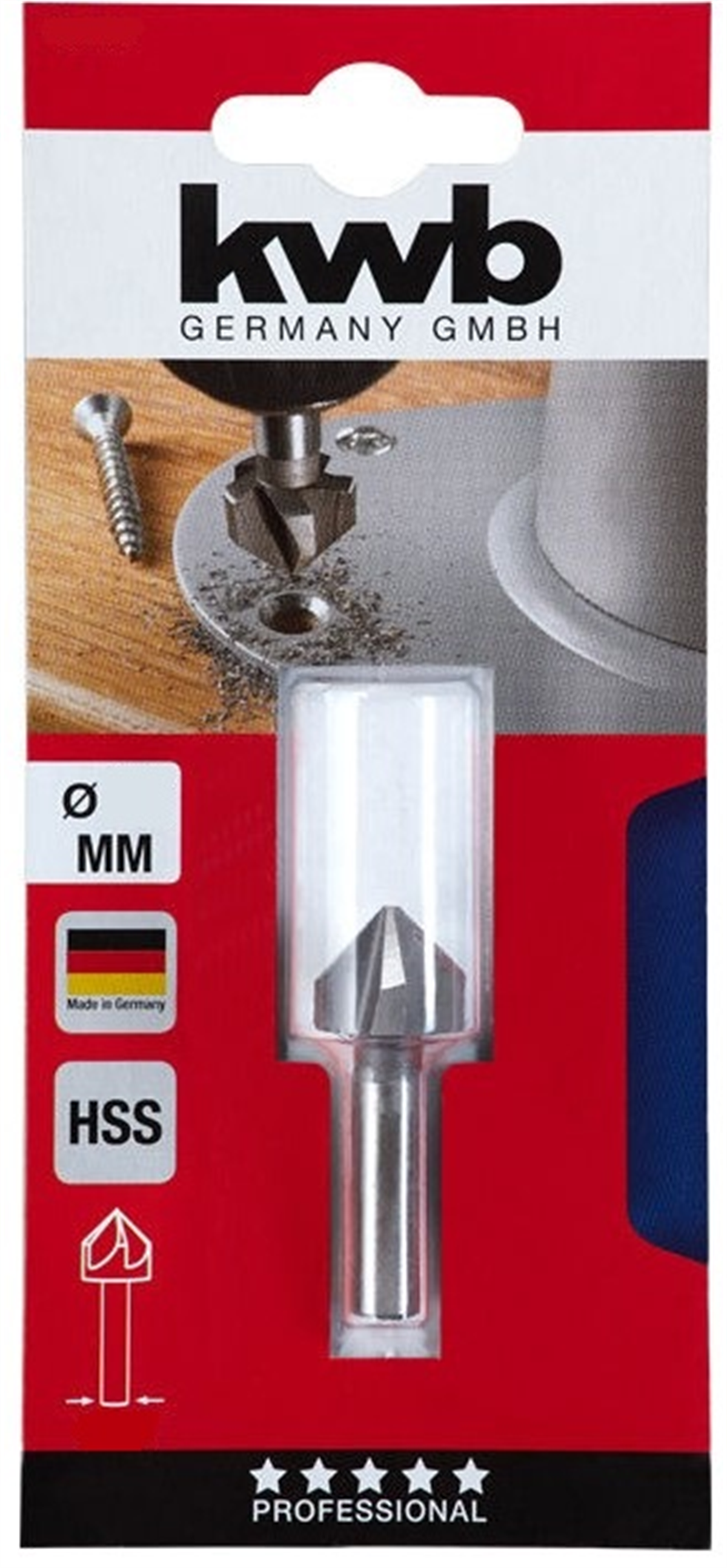 Kwb Metal Havşa Açma Ucu 12 Mm 704340