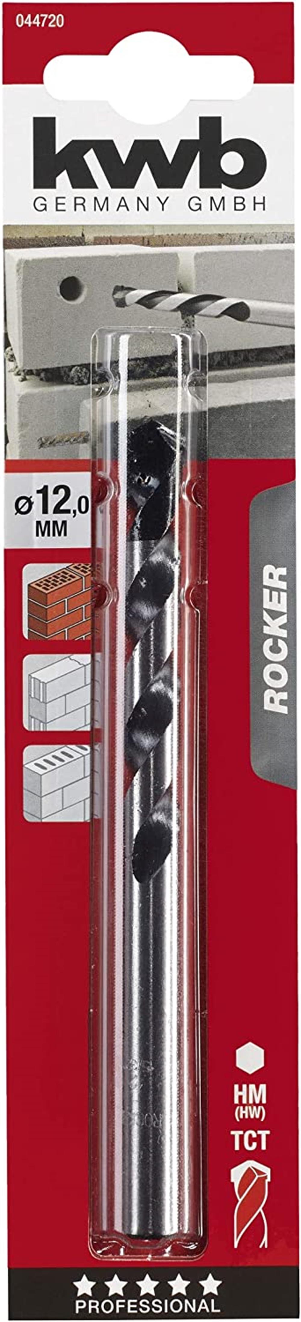 Kwb Rocker Beton Matkap Uç 12 mm 044720